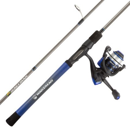 LEISURE SPORTS Leisure Sports Spinning Rod and Reel Fishing Combo 370683FZD